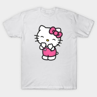 vintage-girl cat T-Shirt